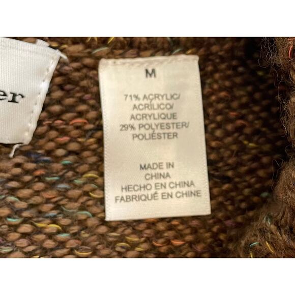 Alfred Dunner Fall Colors Long Cardigan Sweater Coat, 3 Button, Size M - Picture 7 of 10